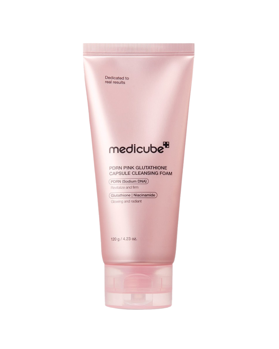 MEDICUBE - PDRN Pink Gluthatione Capsule Cleansing Foam - 120ml