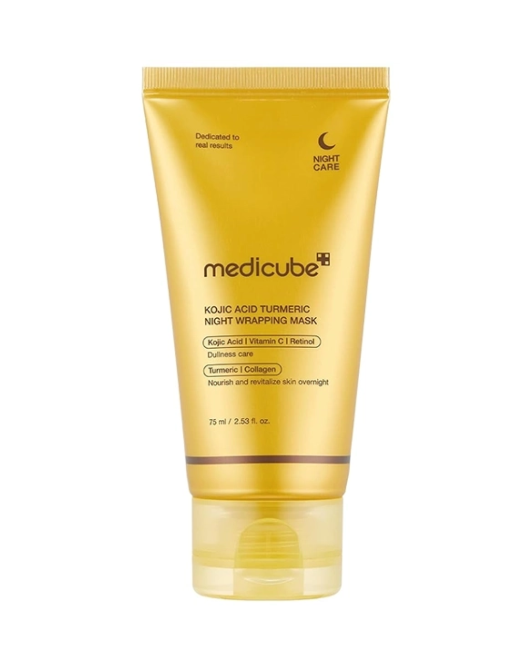 MEDICUBE - Kojic Acid Turmeric Night Wrapping Mask