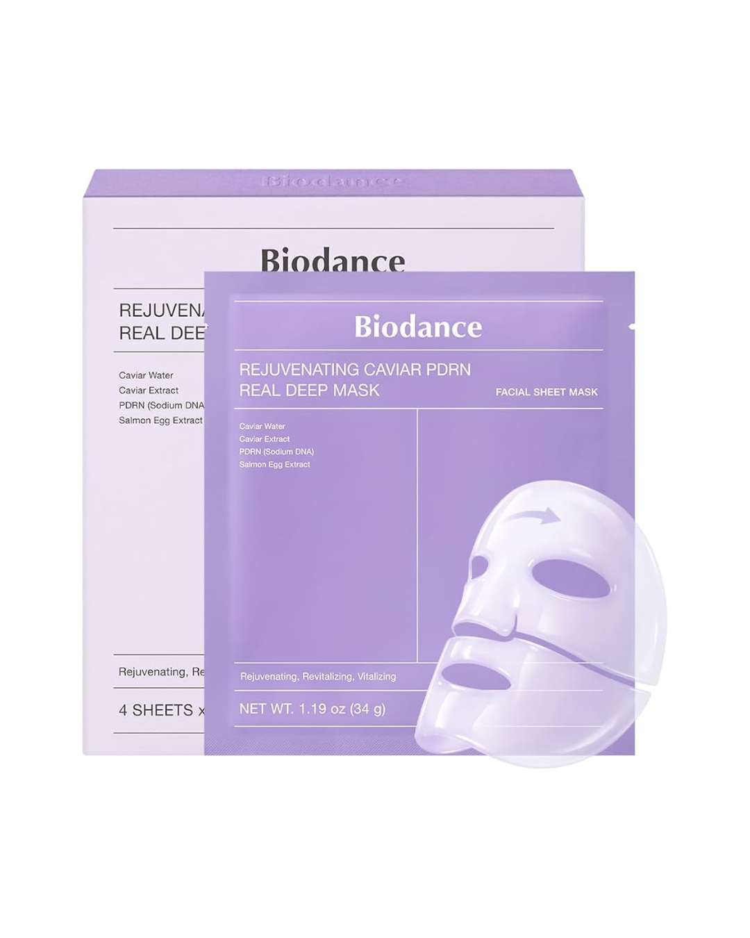 BIODANCE - Rejuvenating Caviar PDRN Real Deep Mask