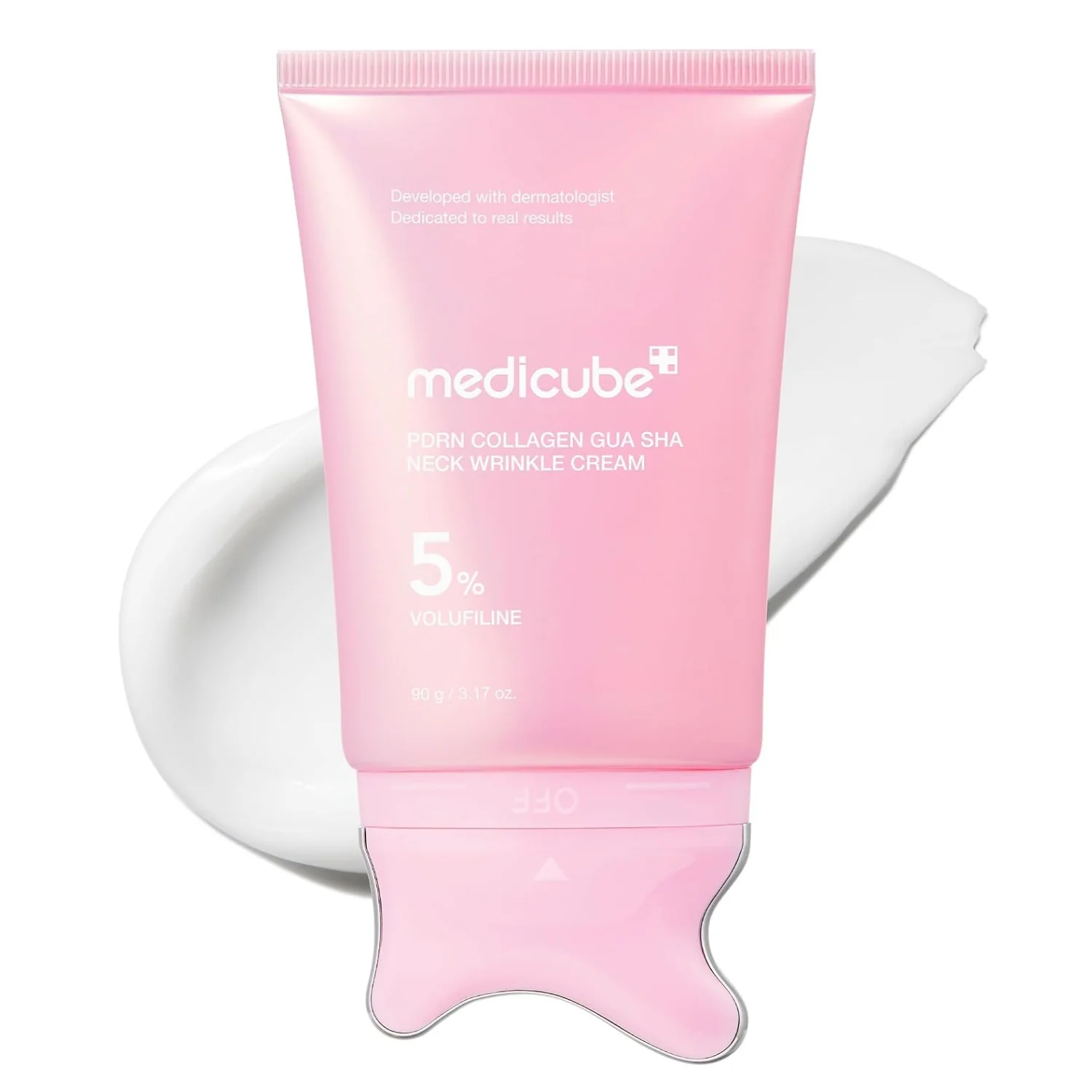 MEDICUBE - PDRN Collagen Gua Sha Neck Wrinkle Cream